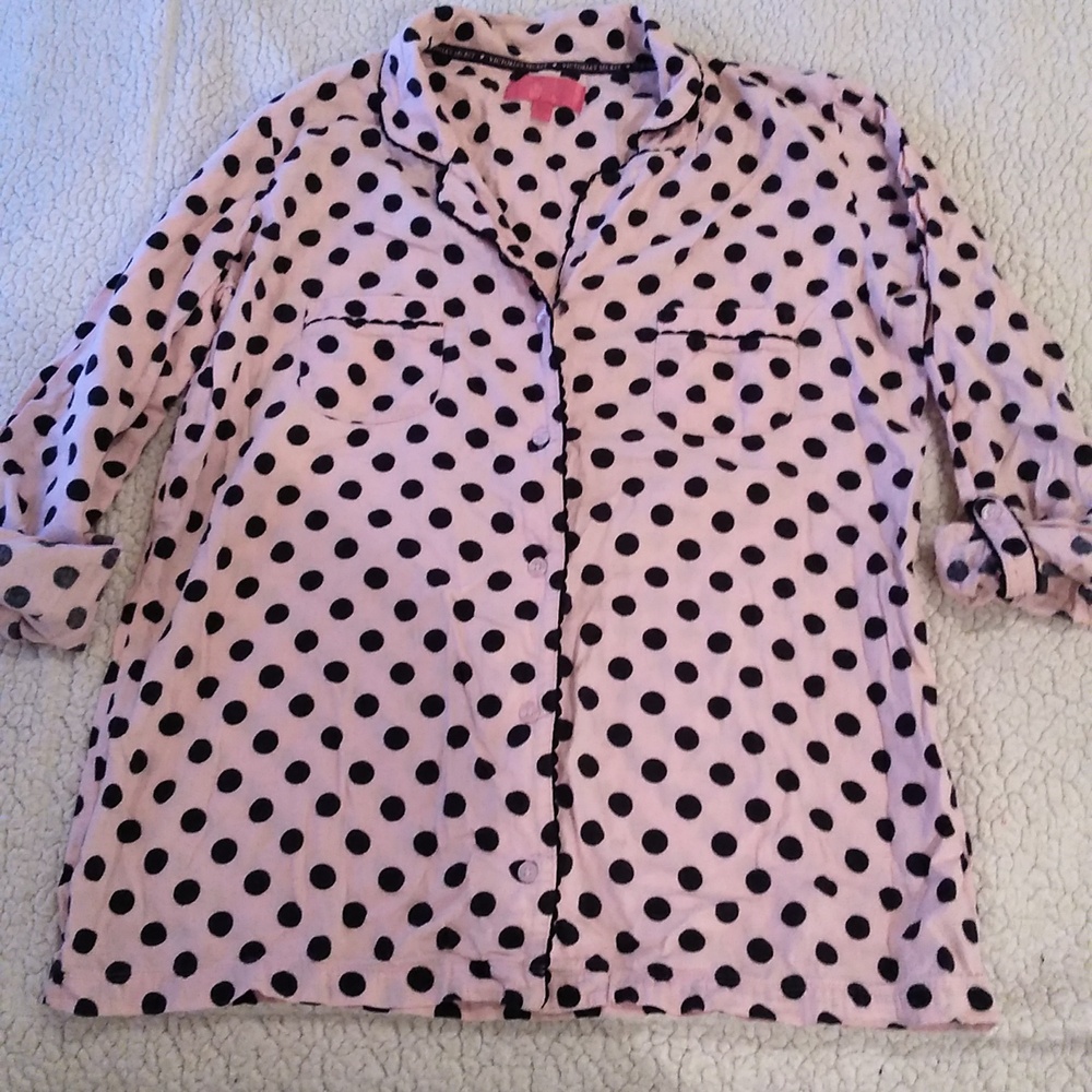 Victoria Secret VINTAGE "Button Down Shirt" SZ Large
